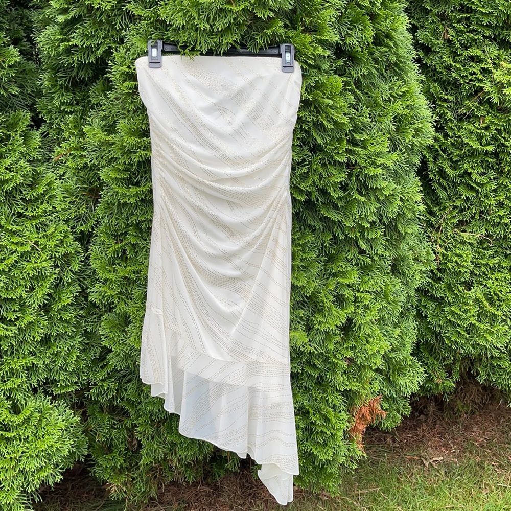 Strapless dress